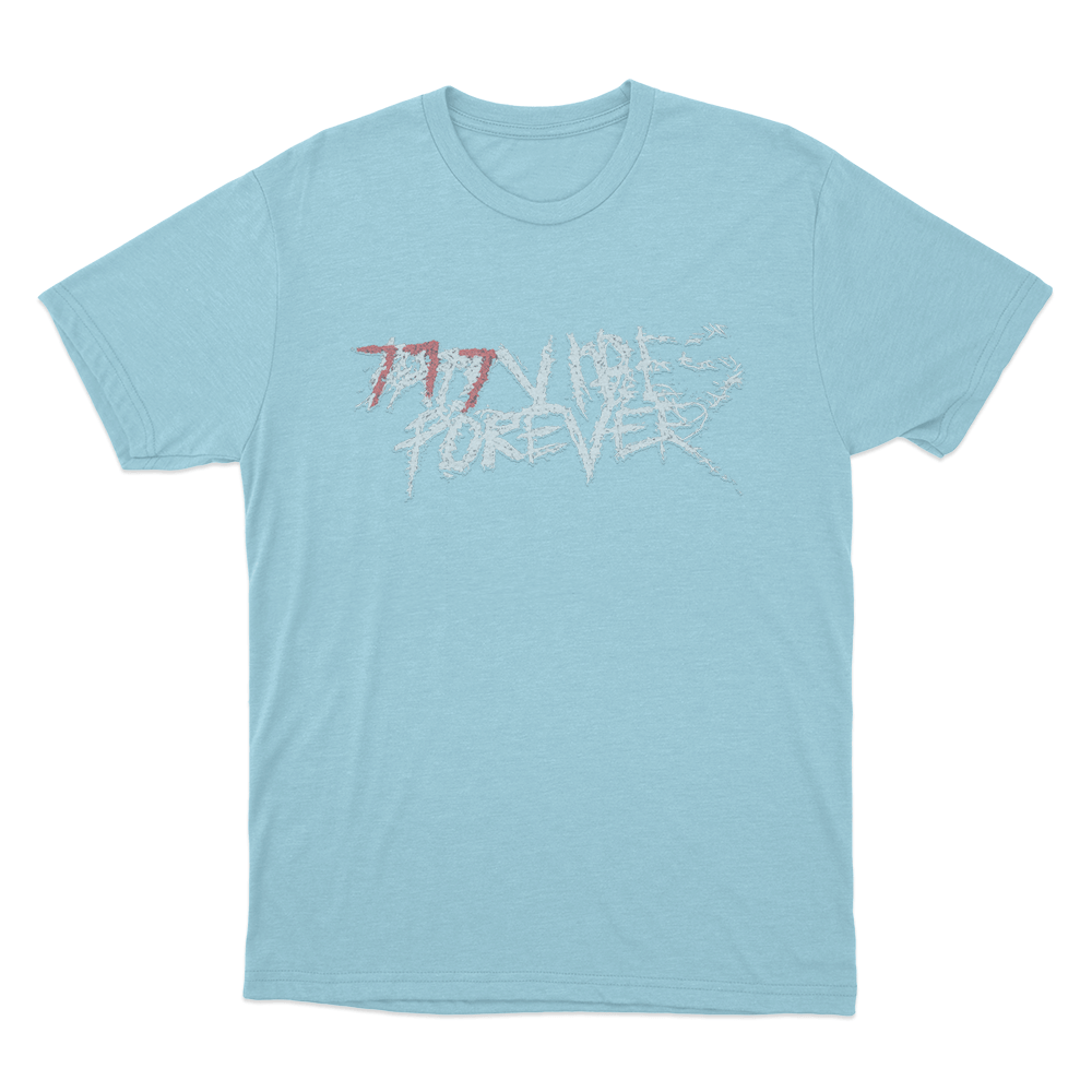 Bad Vibes Forever Unisex T Shirt Sky Blue Bad Vibes Forever Unisex T Shirt Sky Blue