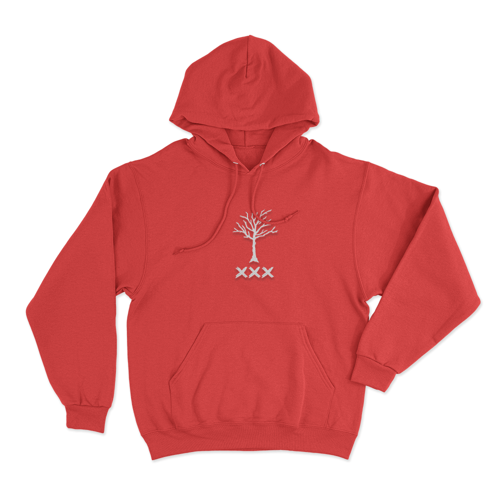 Life Tree XXX Unisex Hoodie Red Life Tree XXX Unisex Hoodie Red