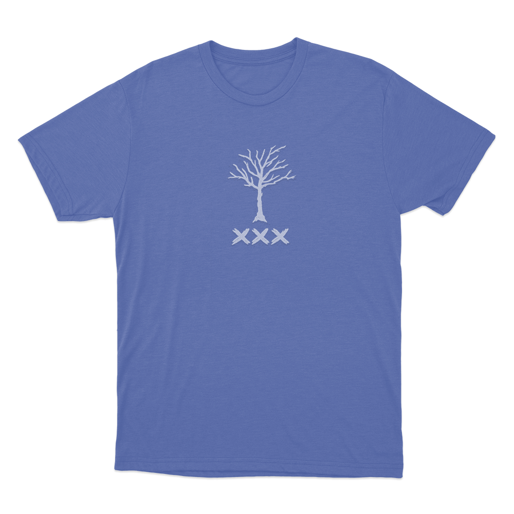 Life Tree XXX Unisex T Shirt Blue Life Tree XXX Unisex T Shirt Blue