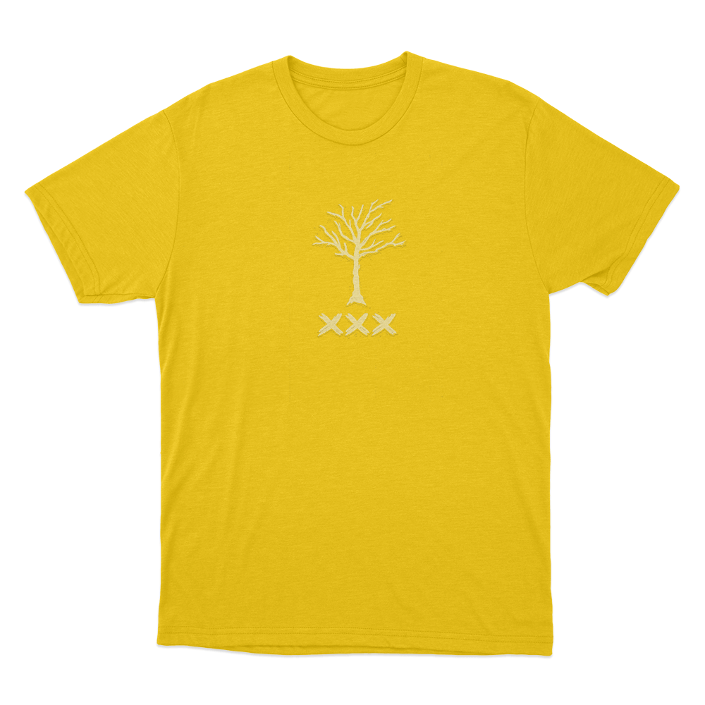 Life Tree XXX Unisex T Shirt Yellow Life Tree XXX Unisex T Shirt Yellow