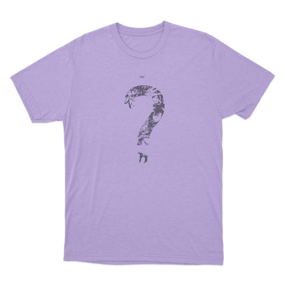 Question Mark XXX Unisex T Shirt Purple Question Mark XXX Unisex T Shirt Purple