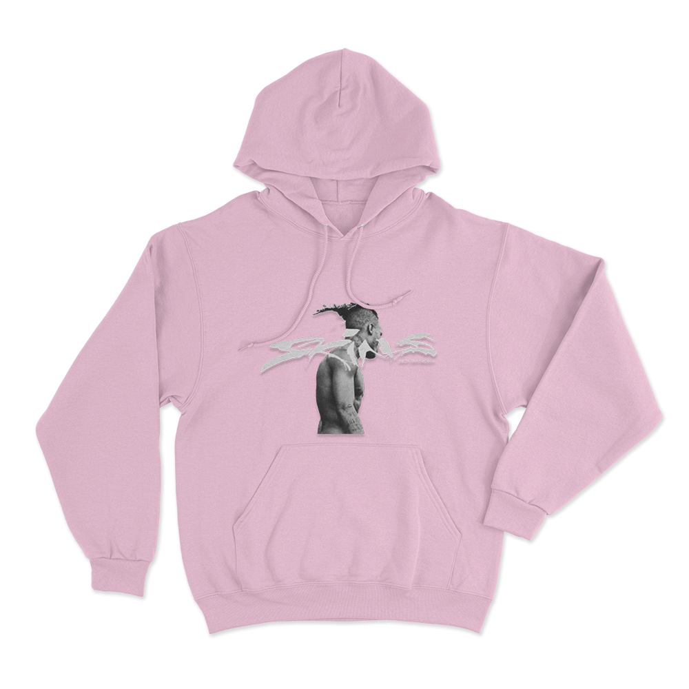Skins Cover Unisex Hoodie Pink Skins Cover Unisex Hoodie Pink