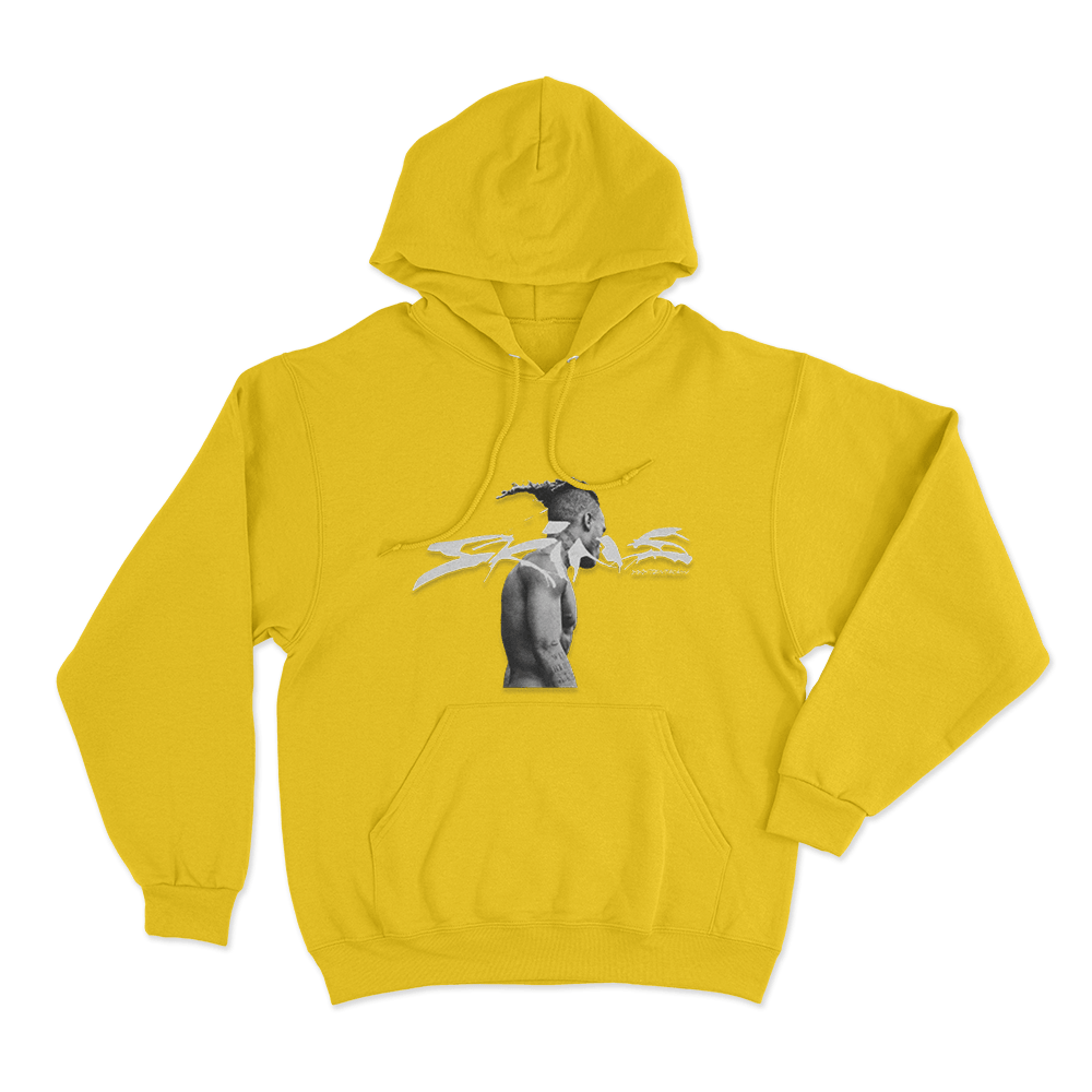 Skins Cover Unisex Hoodie Yellow Skins Cover Unisex Hoodie Yellow