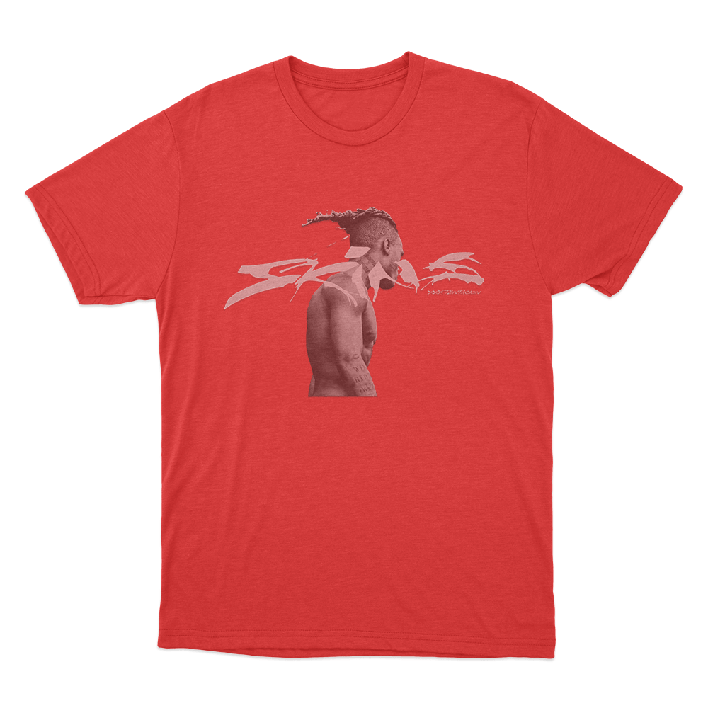 Skins Cover Unisex T Shirt Red Skins Cover Unisex T Shirt Red