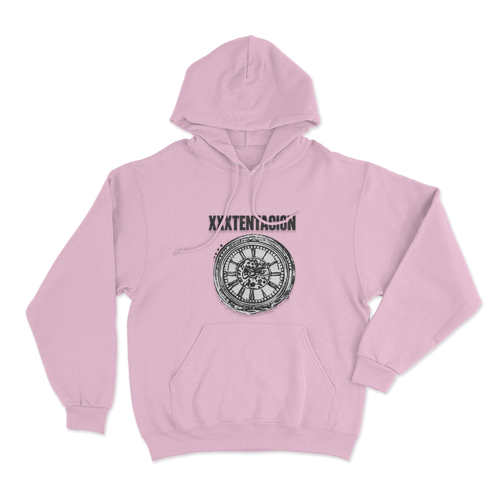 XXXTENTACION One Minute Unisex Hoodie Pink XXXTENTACION One Minute Unisex Hoodie Pink