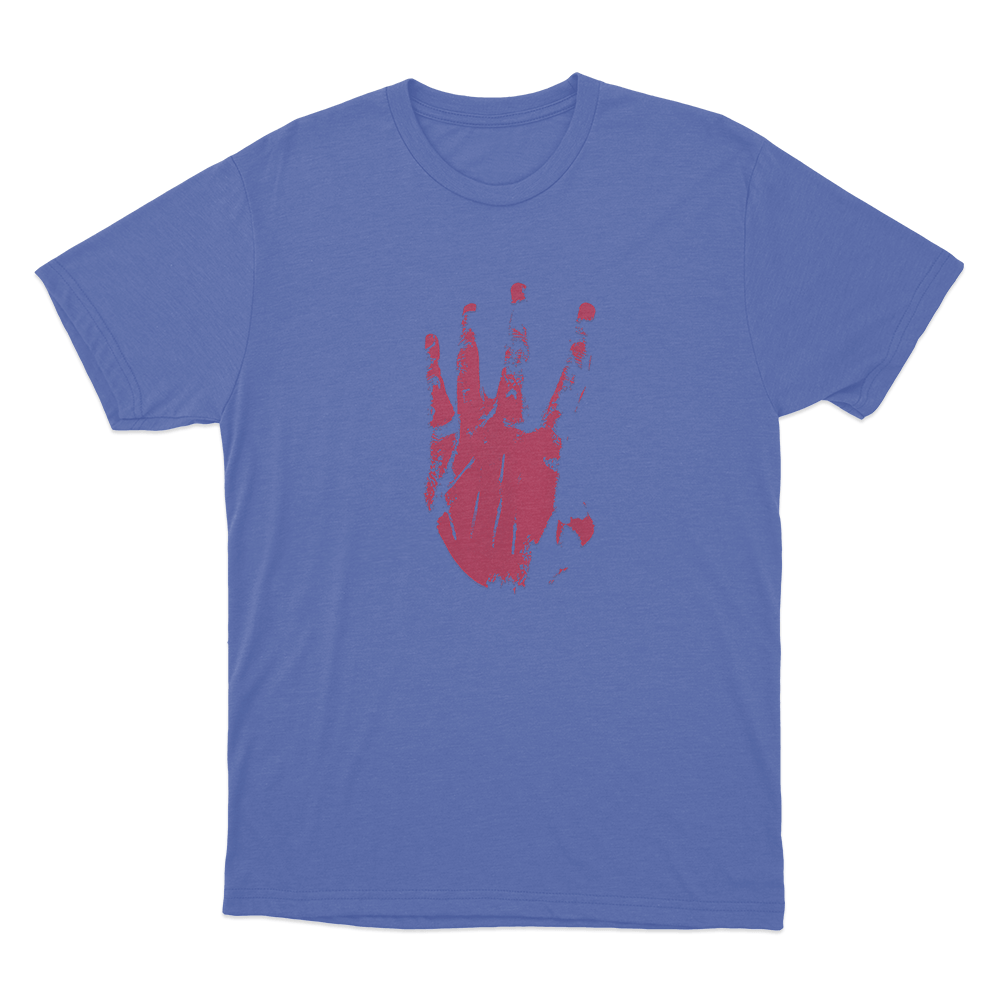 XXXTENTACION Revenge Hand Unisex T Shirt Blue XXXTENTACION Revenge Hand Unisex T Shirt Blue