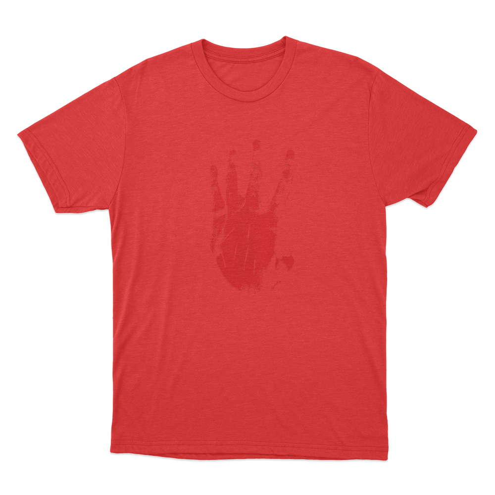 XXXTENTACION Revenge Hand Unisex T Shirt Red XXXTENTACION Revenge Hand Unisex T Shirt Red