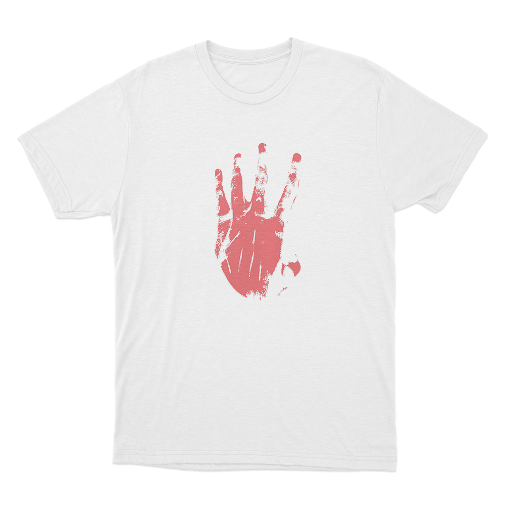 XXXTENTACION Revenge Hand Unisex T Shirt White XXXTENTACION Revenge Hand Unisex T Shirt White