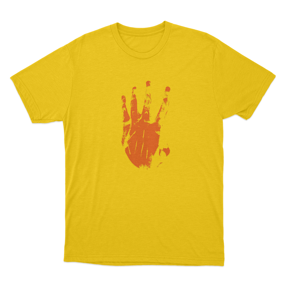 XXXTENTACION Revenge Hand Unisex T Shirt Yellow XXXTENTACION Revenge Hand Unisex T Shirt Yellow